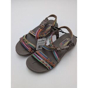 Skechers Outdoor Lifestyle Trail Strappy Sandal Multicolor Women 6.5 Boho Hippie